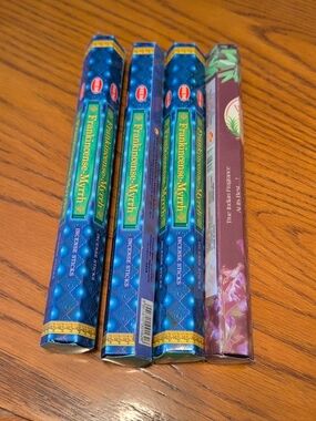 Hem Frankincense-Myrrh Incense Sticks - Blue Pack